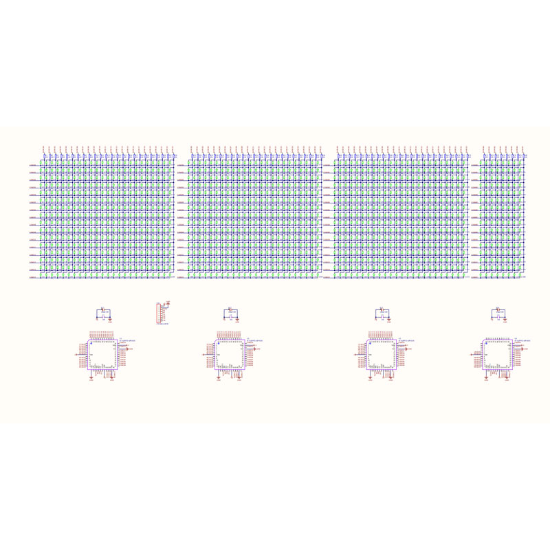 Savez-vous quelles sont les caractéristiques de la structure de l'affichage de LED graphique?
